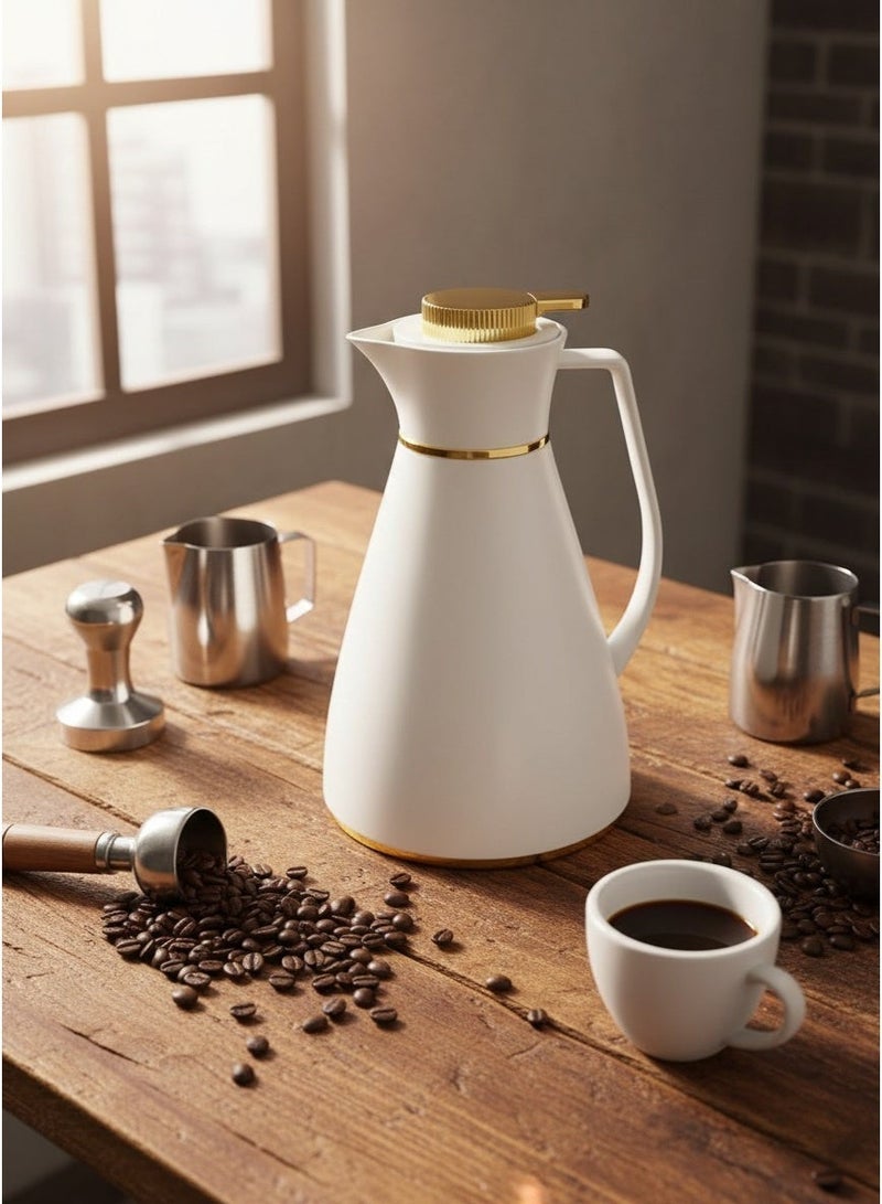 ريجال ترمس من ريجال حراري فاكيوم 1 لتر حافظ للحرارة والبرودة للمشروبات ١٢ ساعه 🌡 ٢٤ ساعه ❄️ - Image 3